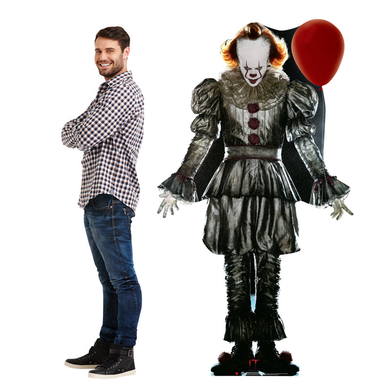 Pennywise with Red Balloon Life-Size Cardboard Standee