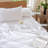 MooMee Lightweight Duvet Cover Set with Zipper Closure 8 Ties 100% Washed Cotton Linen Like Textured Soft Breathable All-Season-111275634-109236632