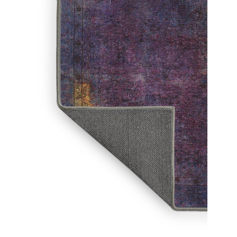 Tapis multicolore à motif abstrait Stormstown, Rectangle 8 pi x 12 pi