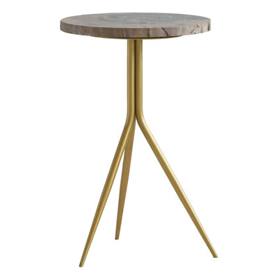 Epiphany Solid Wood Top End Table