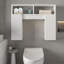 Rangement mural sécuritaire au-dessus de la toilette