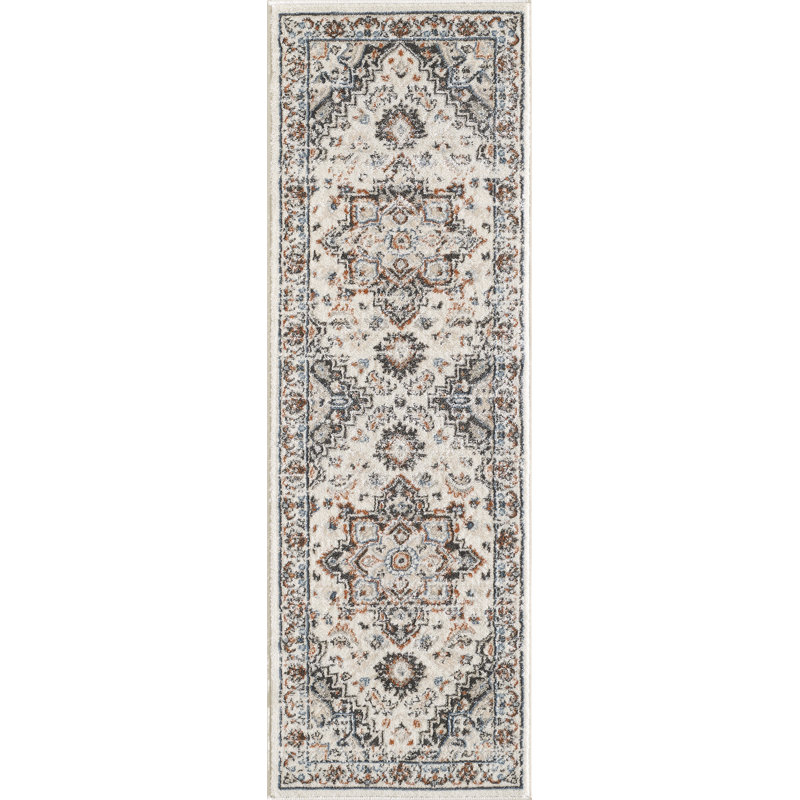 Tapis oriental Kirsteni , Tapis de couloir 2 pi x 6 pi