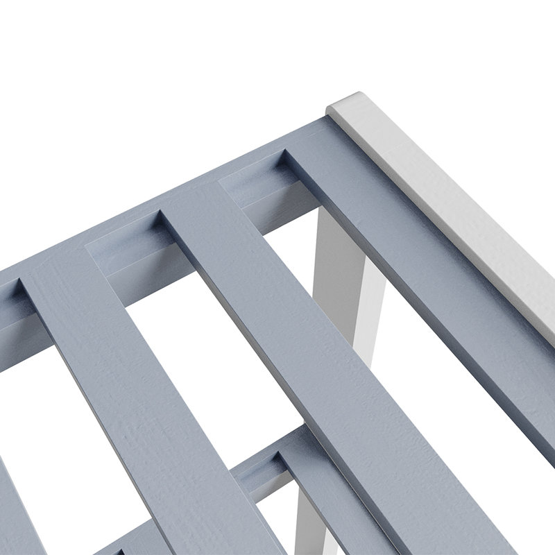 9 Pair Shoe Rack, Grey