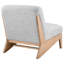 Fauteuil d'appoint sans accoudoirs Abriya