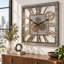 Solid Wood Wall Clock-776405228