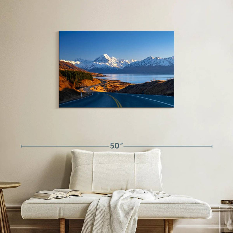 Mehar Pukaki Lakeside Road, H 24 po x l 36 po