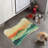 Oriental Ink Patterns - 1 Piece Bone Shape Feeding Mat