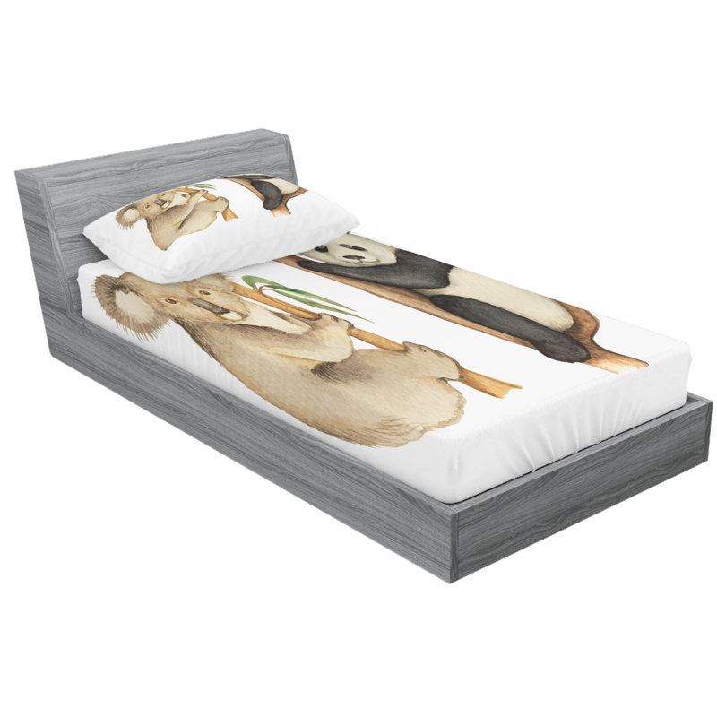 Microfiber Sheet Set, Twin XL Sheet Set with Fitted Sheet