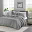 Ensemble de courtepointe 2 pièces gris simple / simple TG-119922099-119922100