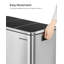 Steel Step On Multi-Compartment Rubbish & Recycling Bin - 54L-50176946