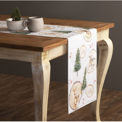100% Cotton Christmas Table Runner