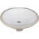 Hardware Resources 14.56'' Porcelain Oval Bathroom Sink