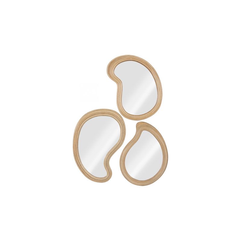 Organic Mirrors, Set of 3