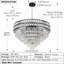 Lustre en cristal à 15 niveaux Sekena-161829104-161829107