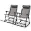 Chaise berçante d'extérieur en métal Myiesha-967939698