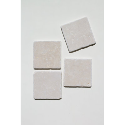 Ensemble de sous-verres en marbre