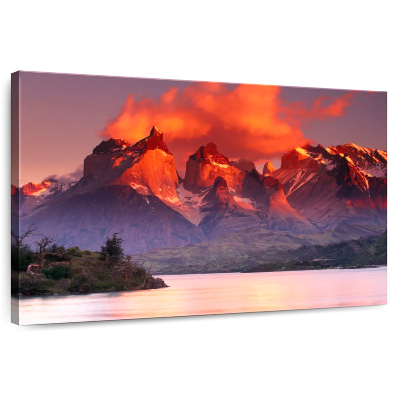 Alvord Fiery Peaks, 30" H x 45" W