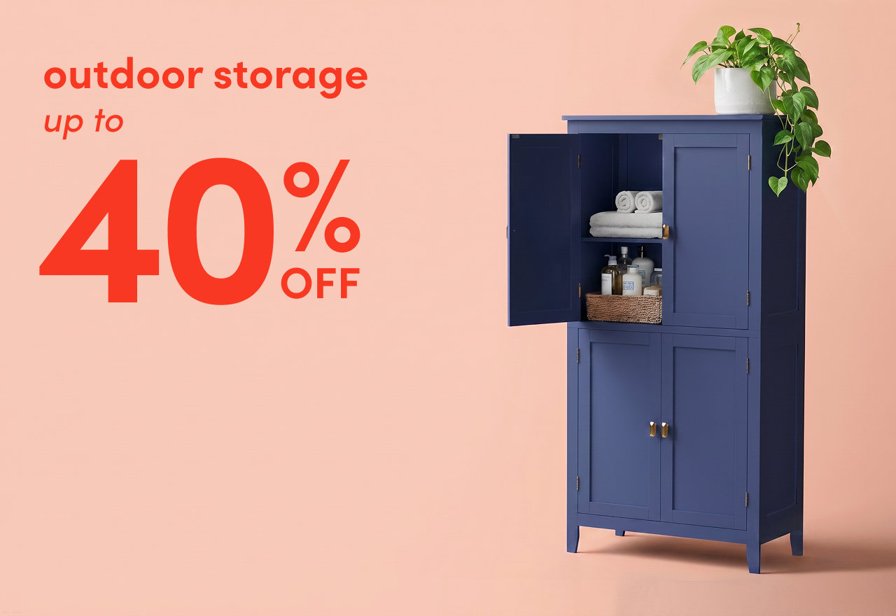 outdoor storage clearance