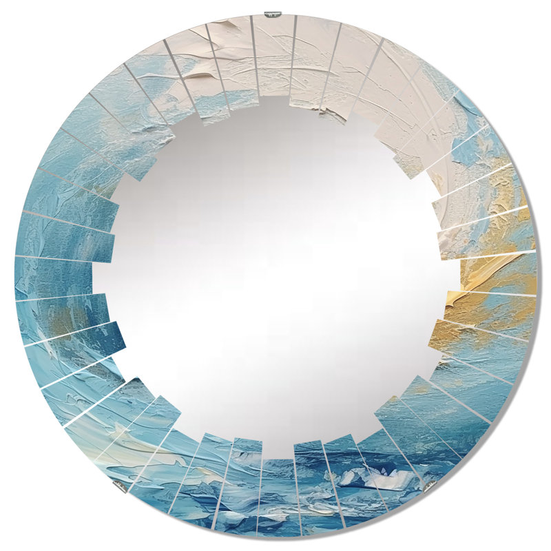 Miroir mural Metochi, 32 po x 32 po