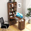 Bureau d'ordinateur en L en forme de L