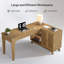 Bureau en L avec armoire de rangement, bureau de coin pour ordinateur à domicile-1137178277