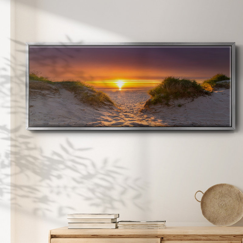 Path to Happiness- Framed Canvas