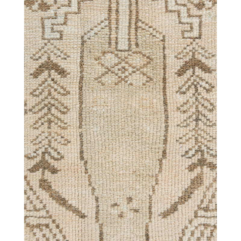 One-of-a-Kind Rectangle 4' X 6'7" Hand Knotted Area Rug