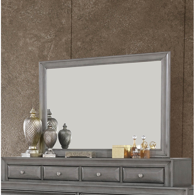 Goldene 66.5'' W 10 - Drawer Dresser, Gray