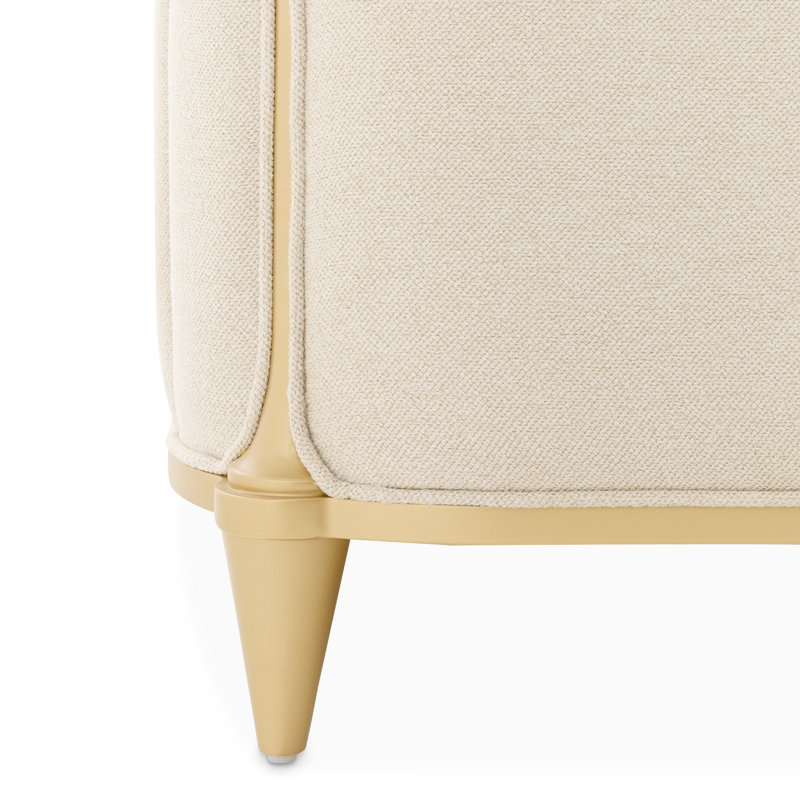 Scotts Square Bed - Light Champagne, King