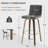Mariea Swivel Upholstered Counter Stool-898075349-898075346
