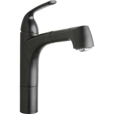 Gourmet Pull Out Single Handle Kitchen Faucet