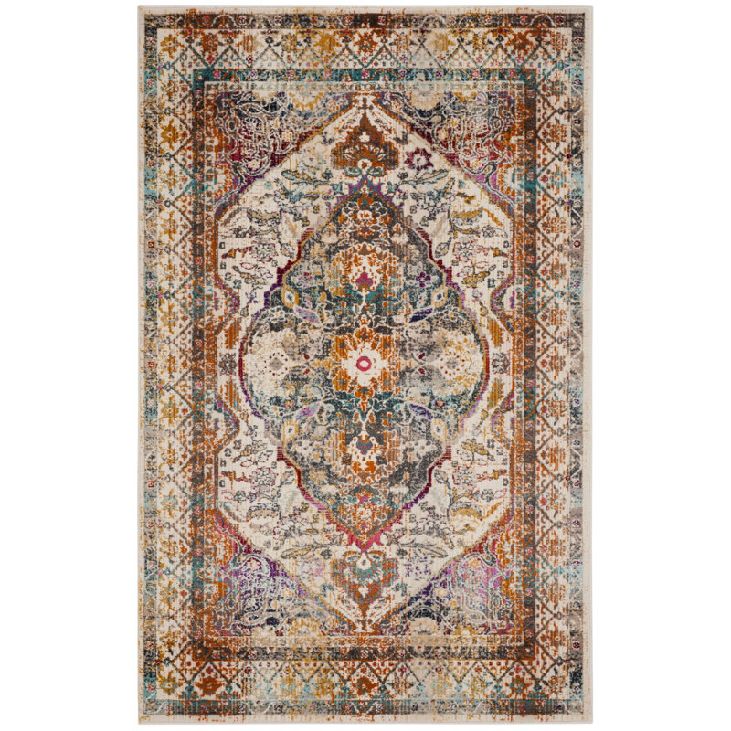 Wayne Performance Oriental Rug, Rectangle 3'3" x 5'