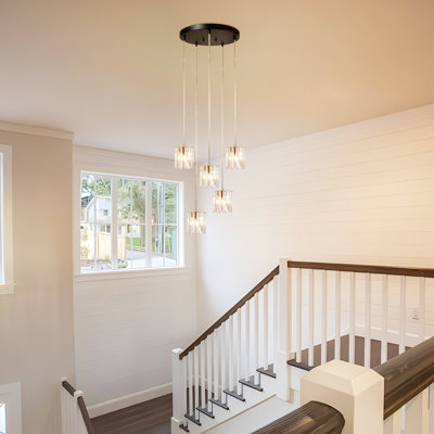 5 - Light Dimmable Cluster Pendant Light