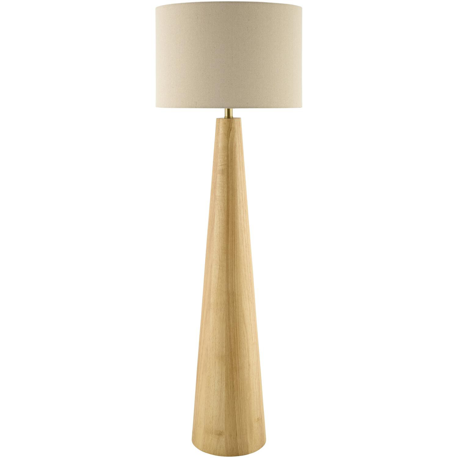 Vaila 53" Floor Lamp, Beige