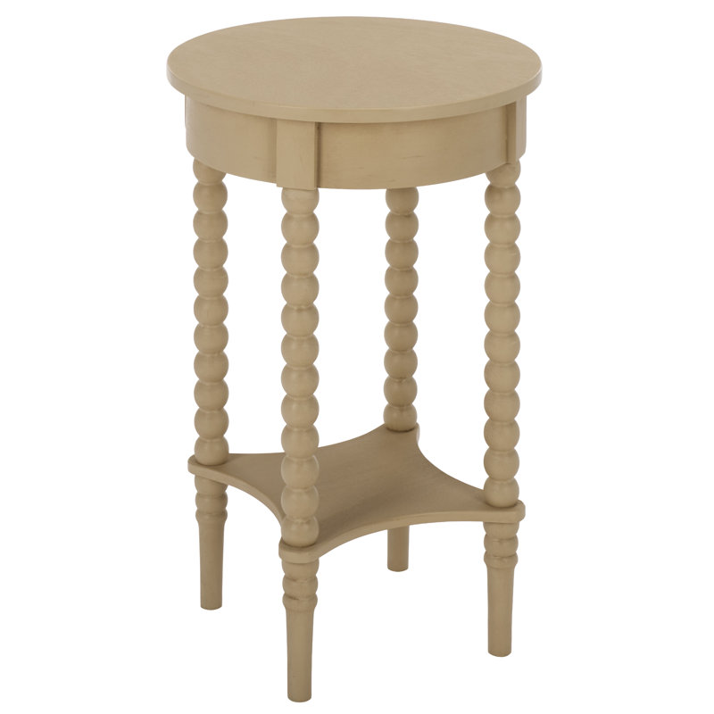 Orbis Round Accent Table, Natural