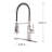 LONGJIANG Pull Down Touchless Kitchen Faucet-64642106