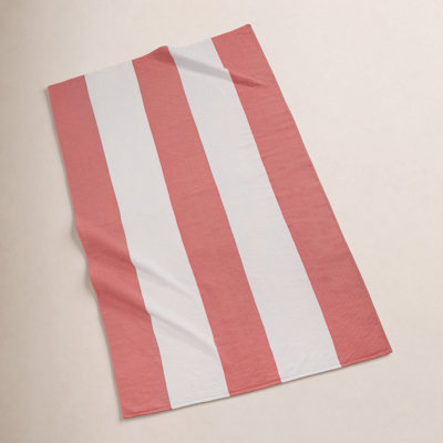 Striped Cotton Beach Towel