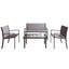 Cull 4 - Person Patio Dining Set with Rectangular Table-1459067436