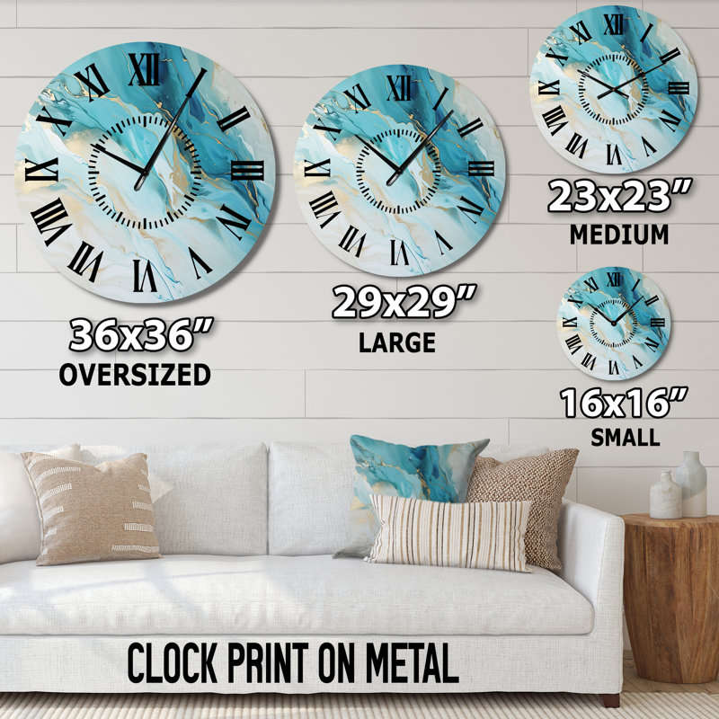 Horloge murale Glacier, Grand