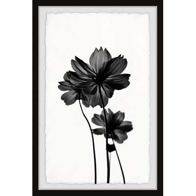 Reflective Petals - Single Picture Frame Painting