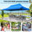 10X20 ft Pop Up Canopy Tent with Awning,Heavy Duty Canopy-103709825