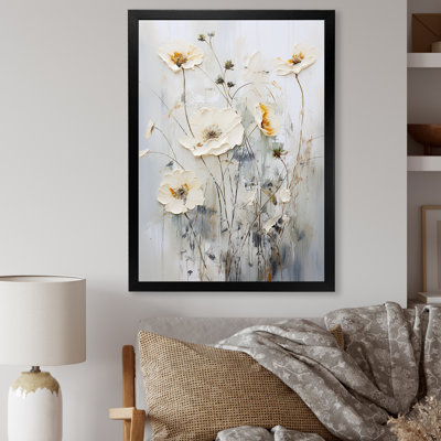 " White Wildflowers Floral Fantasy "