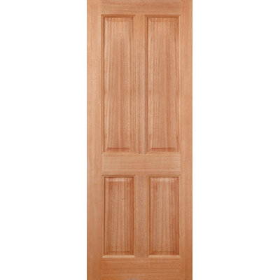 Colonial 4P Hardwood External Door