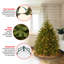 The Holiday Aisle® Dunhill Fir Tree with Multicolor Lights-1361770292