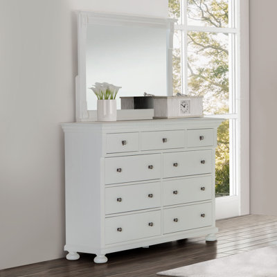 Alder White Wood Dressers & Chests You'll Love | Wayfair