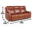 Aoosaf Upholstered 82.5'' Reclining Sofa-1449911763