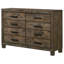 Commode 8 tiroirs Bren