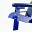 Chaise Adirondack pour enfants en bois massif - bleu-1664502160