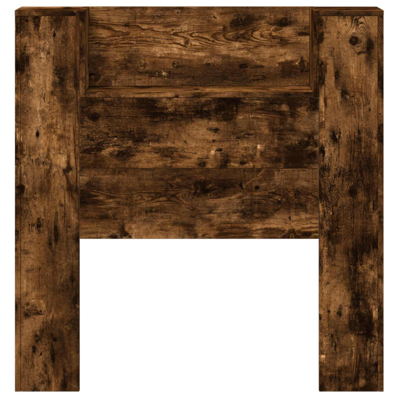 Bookcase Headboard, 100 x 200cm, Smokel Oak