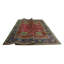 Tapis finement vieilli Magenta